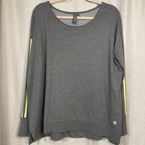 Sweaty Betty SB LDN Gray Pullover Sweater Size Medium Active Workout Fitness
